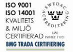 BMG Trada Certifiering logotyp